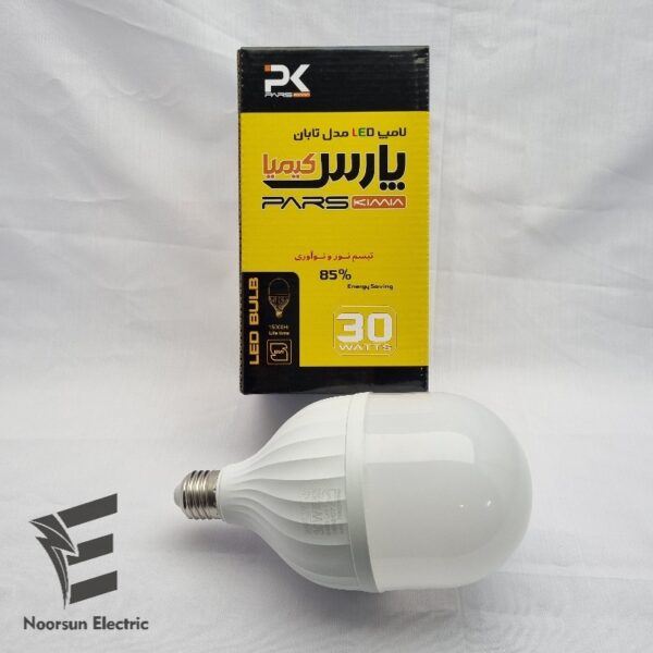 لامپ ال ای دی 30 وات استوانه ای پارس کیمیا