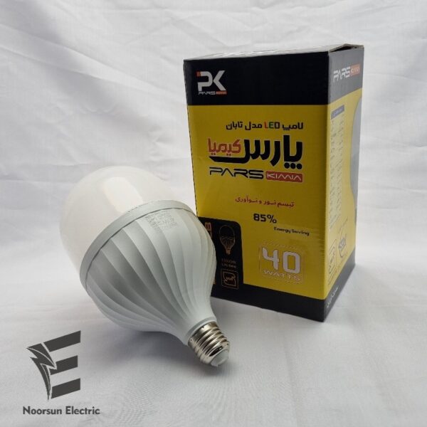 لامپ ال ای دی 40 وات استوانه ای پارس کیمیا